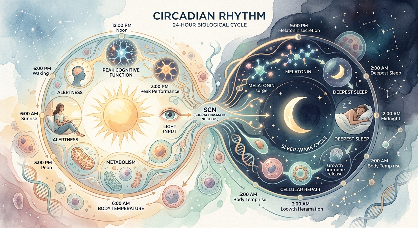 Circadian rhythm: Din indre ur og søvn-vågne cyklus
